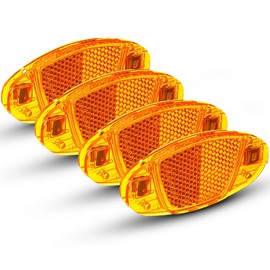 Büchel 50201-1 Spoke Spotlight (German) StVZO Approved, Set of 4, Shatterproof