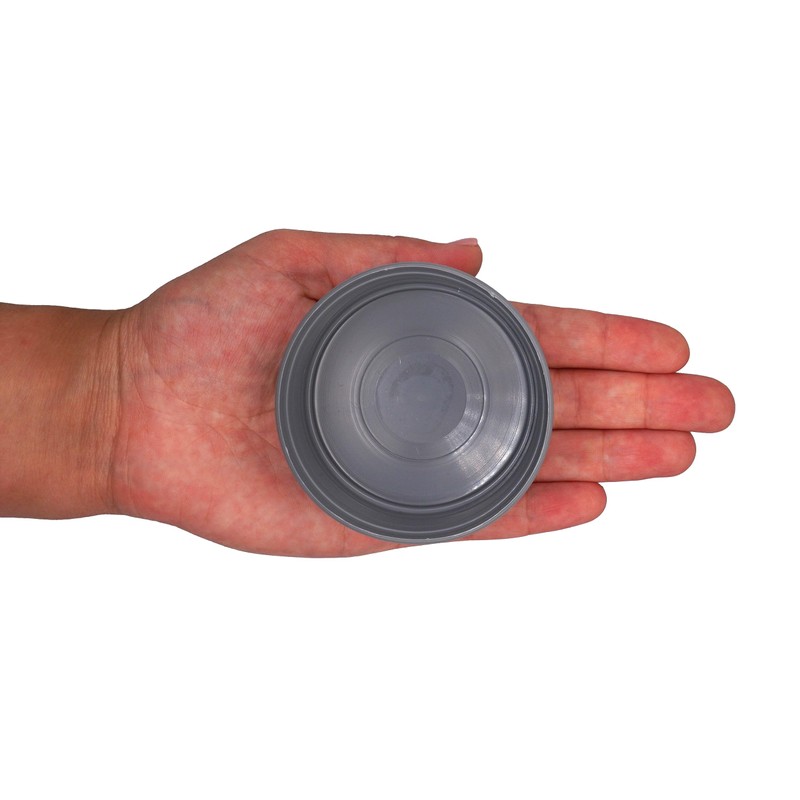 SKIR'CO Pack of 10 Fence Post Caps Round 60 mm