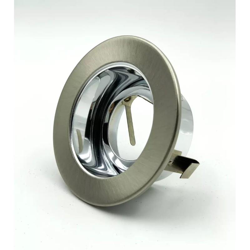 metro lighting 4 Pack,3 Inch Chrome Reflector Satin Nickel Ring