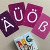 ABC Lernen - ABC Karten für Kinder (DIN A7) -