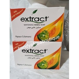 Extract X2 Extract  soap with papaya. (NIGERIA) for Tougher SKIN. Lasting Scent
