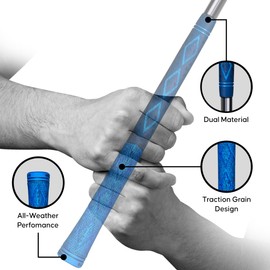 Wedge Guys Diamond Hybrid Regripping Bundle | Diamond Hybrid Grips 13 Pack with Deluxe Grip Kit | All Weather Performance with Tour Level Traction | in Multiple Colors & Standard/Midsize