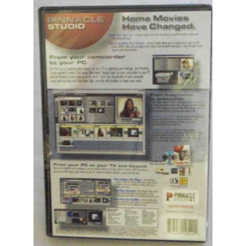 Pinnacle Studio Version 8 (NOS (new old stock) for older