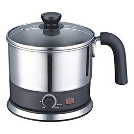HELLO 1.2L Stainless Steel ELECTRIC S.S MULTI COOKING POT, Rapid noodle cooker