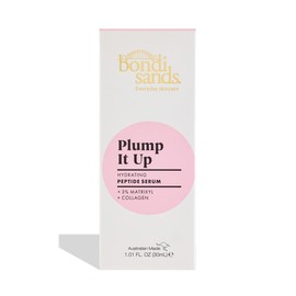 Bondi Sands Plump It Up Peptide Serum | Enriched with Collagen + Suitable for sensitive skin | Vegan + Cruelty Free | 30ml/1.01 Oz