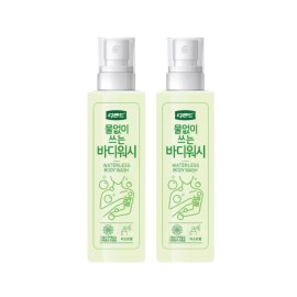 간병용 환자용 캠핑용 물없이쓰는 드라이 바디워시 200mlx2개 Waterless Dry Body Wash for Patient Care and Camping 200ml x 2