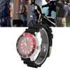 Rotating Bezel Watch Luminescent Automatic Date Analog Display Calendar Waterproof