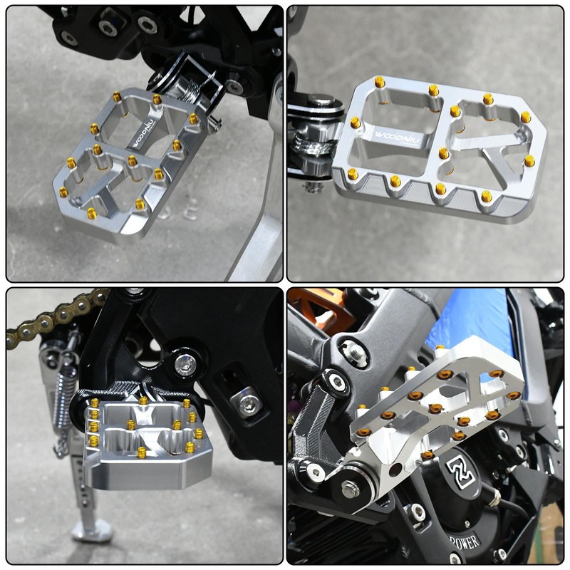 Dirt Bike Wide Non Slip Foot Pegs for Surron Light