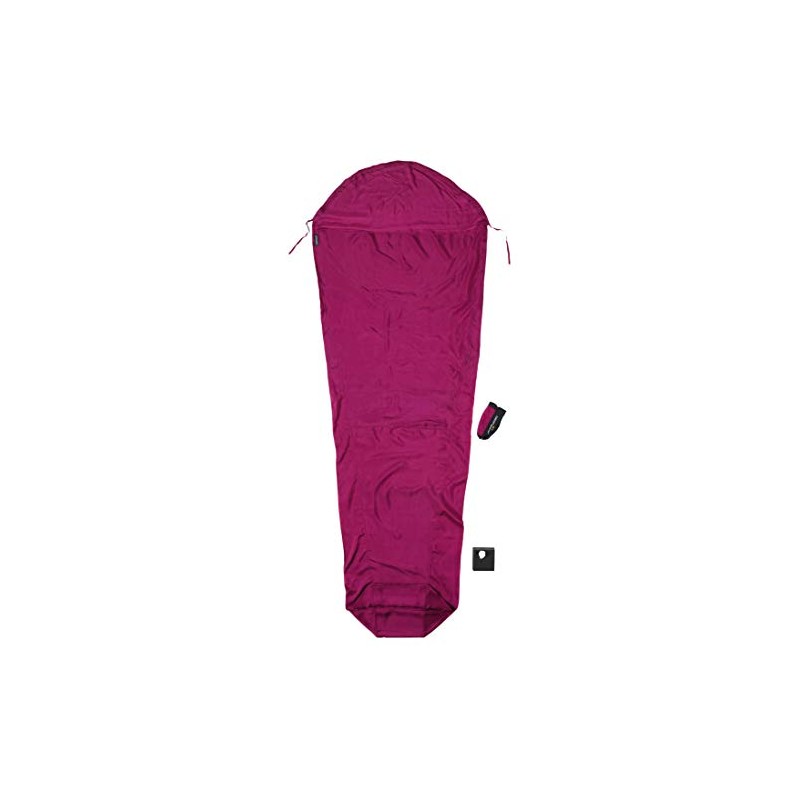 Cocoon MummyLiner Silk, mulberry red