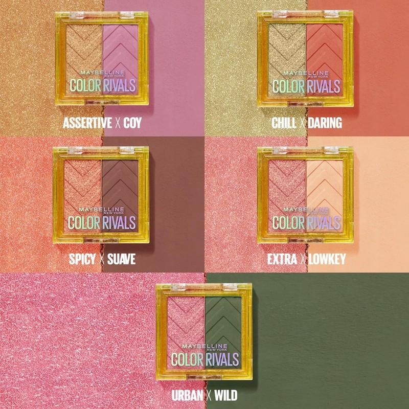 Maybelline Sombras de Ojos de larga duración, a prueba de
