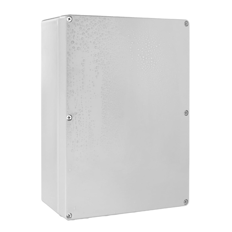 QWORK® Surface-Mounted Junction Box, Junction Box, Waterproof, Dustproof, IP66 ABS