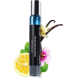 Anthology Portofino Bleu Roll on Perfume Oil 0.3 oz 9 ml | Citrus, Mint & Vanilla Notes | Alcohol free fragrance, travel size rollerball