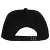 4sold Snapback Hat with Raised 3D Black Embroidery Letter Baseball