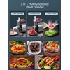 Electric Meat Grinder, Sausage Stuffer with 3 Sausage Tubes, 2
