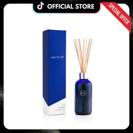 Capri Blue Scented Candle 19Oz with Glass Candle Holder Luxury Aromatherapy Candle Volcano Freshener Ornaments Freshener Ornaments Freshener Ornaments:_Capri Blue - Reed Oil Diffuser (Volcano)