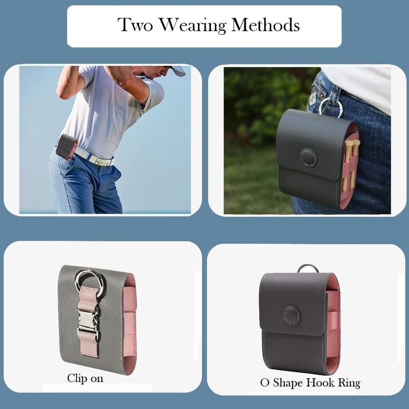 Covthch Golf Rangefinder Case with Ball Marker Compatible with REVASRI
