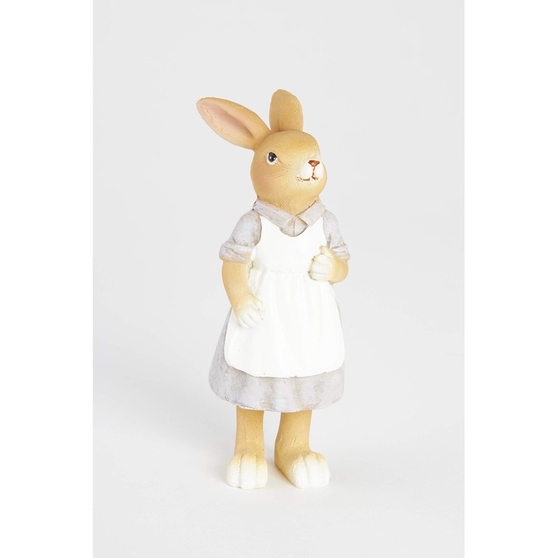Heitmann Deco Ceramic Pair of Rabbits – Decorative Figures Rabbit