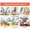 MINGZE 1 Piece Multifunctional Kitchen Scissors Fine Lobster Shears Shrimp