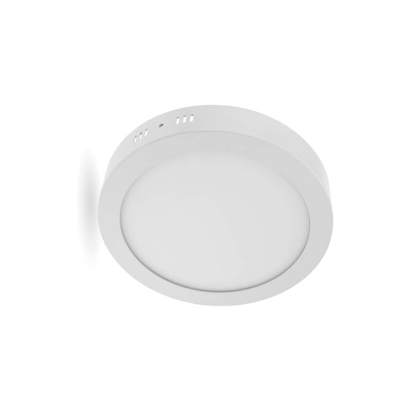 LumeGlow LED Surface Mounted Downlight, Round Ceiling Light, 12W/18W, Colours