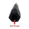 Prism Pole Sharp Point with Replaceable Tip 5/8 Internal Thread