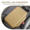 Titgoes Car Armrest Box Pad, Wear-resistant & Scratch-proof Leather Center