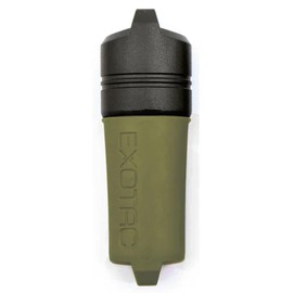 Exotac fireSLEEVE Ruggedized Waterproof Lighter Case with Lighter - Olive Drab