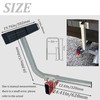 FINALAWOLF Boat Trailer Guide,Replaceable Boat Trailer Guide,20-inch Aluminum Square Tube