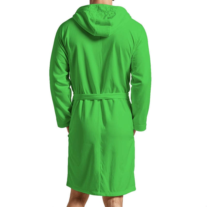 PETTI Artigiani Italiani- Unisex Bathrobe, Hooded Microfiber Bathrobe, 100% Made