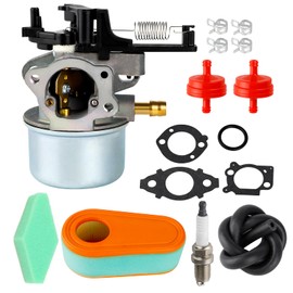 SIMPERAC 593599 Carburetor for Troy Bilt Pressure Washer 2700psi 2800psi - 3100PSI Engine 591137 Carburetor 593599 595390 596855 593380 875ex 850ex 775ex 8.75 hp 190cc Mower Parts