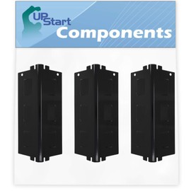 3-Pack BBQ Grill Heat Shield Plate Tent Replacement Parts for Charbroil 463351305 - Compatible Barbeque Porcelain Steel Flame Tamer, Flavorizer Bar, Vaporizer Bar, Burner Cover 11 3/4""