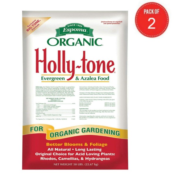Espoma 50 lbs. Organic Holly Tone Evergreen & Azalea Food