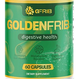 GoldenFrib Digestive Health Dietary Supplement 60 Capsules Genuine Golden Frib