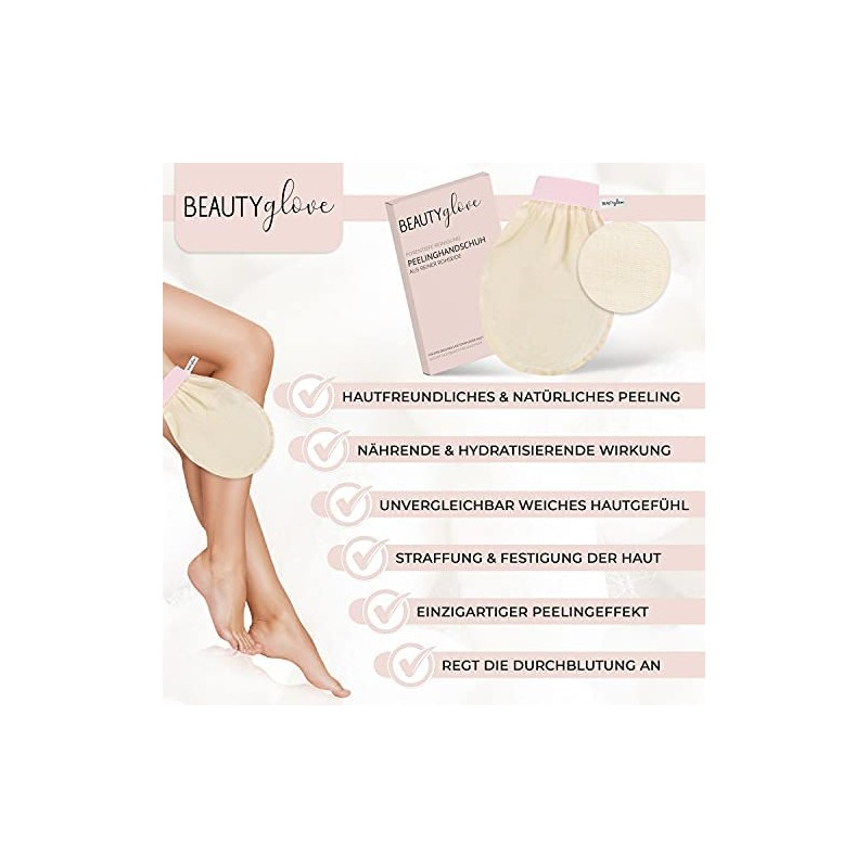 BEAUTYglove Silk Exfoliating Glove