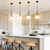 Battery Operated Pendant Lights Set of 2,USB Rechargeable Hanging Lamp