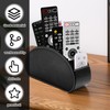 HOMURY 1 piece black remote control holder: desk organiser with