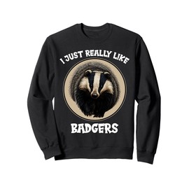 I just really like Badgers Badger Sweatshirt