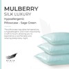 Gioia Casa Luxury Pillowcase - Sage Green, 1pc - Soft