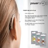 Power One ACCU Plus Size 312 Rechargeable Hearing Aid Batteries