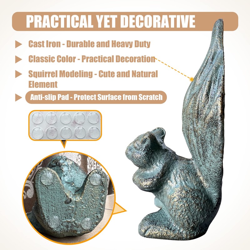 Livfodrm Decorative Bookends for Heavy Books,Heavy Duty Book Ends for