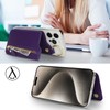 Zouzt Magsafe Wallet (SKU ASIN, dark purple, Classic