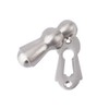 Dart Plain Bell Covered Escutcheon - Satin Nickel