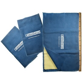 3-Pack Polishing Cloth for Silver, Gold, Brass & Most Other Metals, 11x14 Largest Size