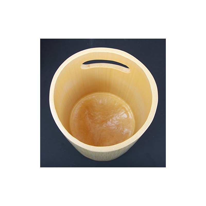 yamako- Round Bamboo Wine Cooler 12335