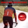 Trixter Luz Direccional Bicicleta Recargable Alarma Antirrobo Claxon