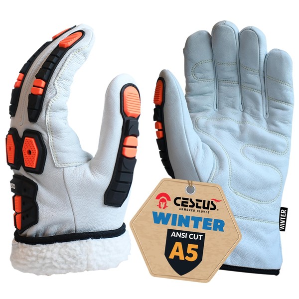 Cestus 5219 Winter Work Gloves for Men | Fleece Insulated
