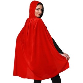 Atosa B/Sun Hooded Coat 100 cm Red Velvet One Size, red