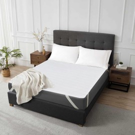 Grounding Bed Sheets King with 15ft Grounding Cable Conductive Grounding Earthing Sheets for Better Sleep All 4 Corners Tie-Down Elastics (76x80in)