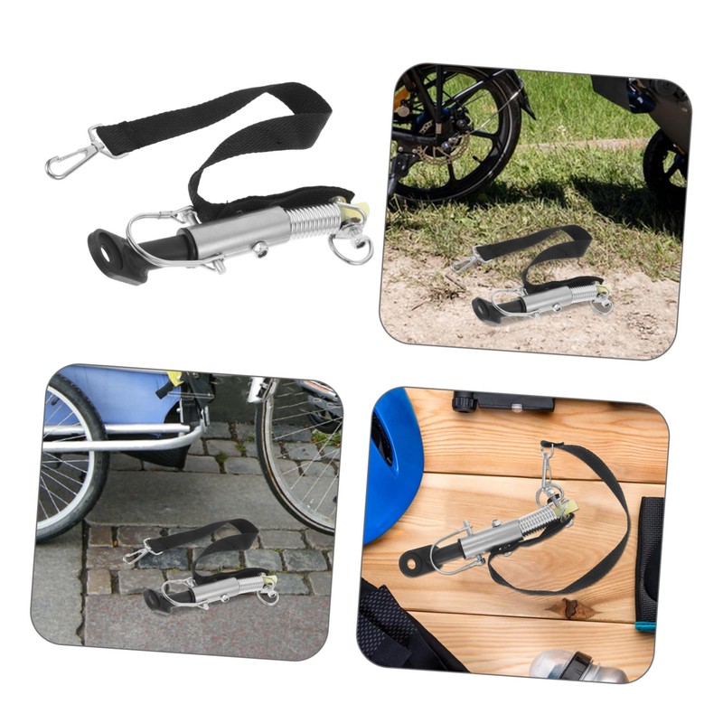 WOONEKY Mountain Bike Trailer Attachment Bike Coupler Hitch for Camping