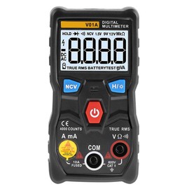 electronics multimeter Multímetro de rango automático, pantalla multímetro digital Probador de voltaje ultra delgado Verdadero RMS Voltímetro...      