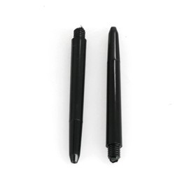 heyous 50 Pieces 2BA Nylon Shaft PC Shaft Dart Accessories Short Size 48mm, Black